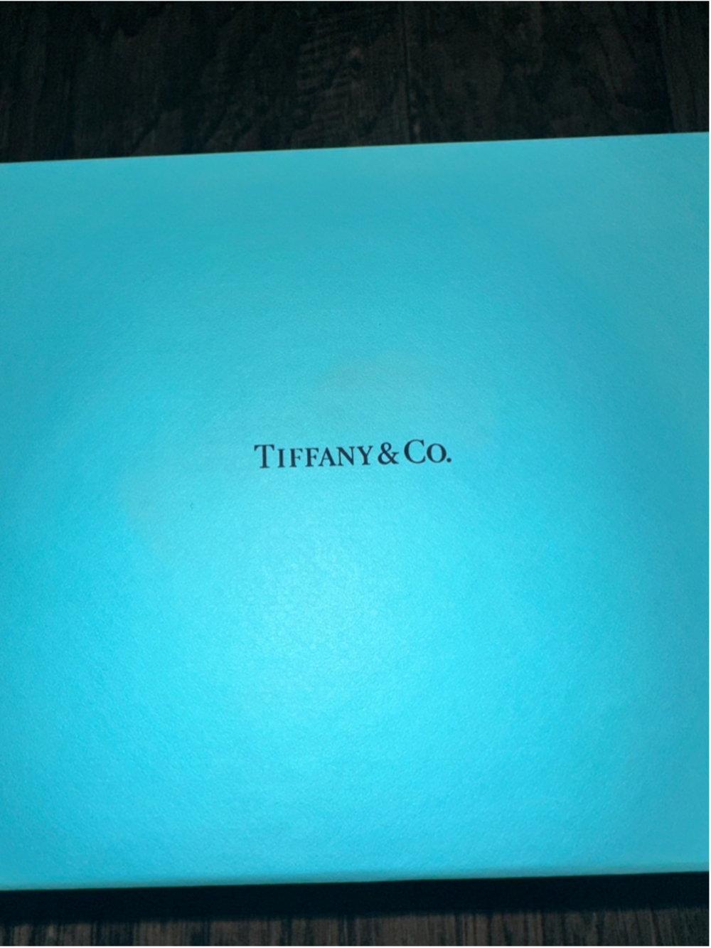 Tiffany & Co. Empty Gift Box One Size Blue